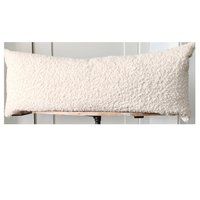 Extra Large Lumbar | Bouclé Pillow Cover Modern Minimal |Boucle Look Sherpa Throw Mud Cloth Mixer|De | Etsy (US)