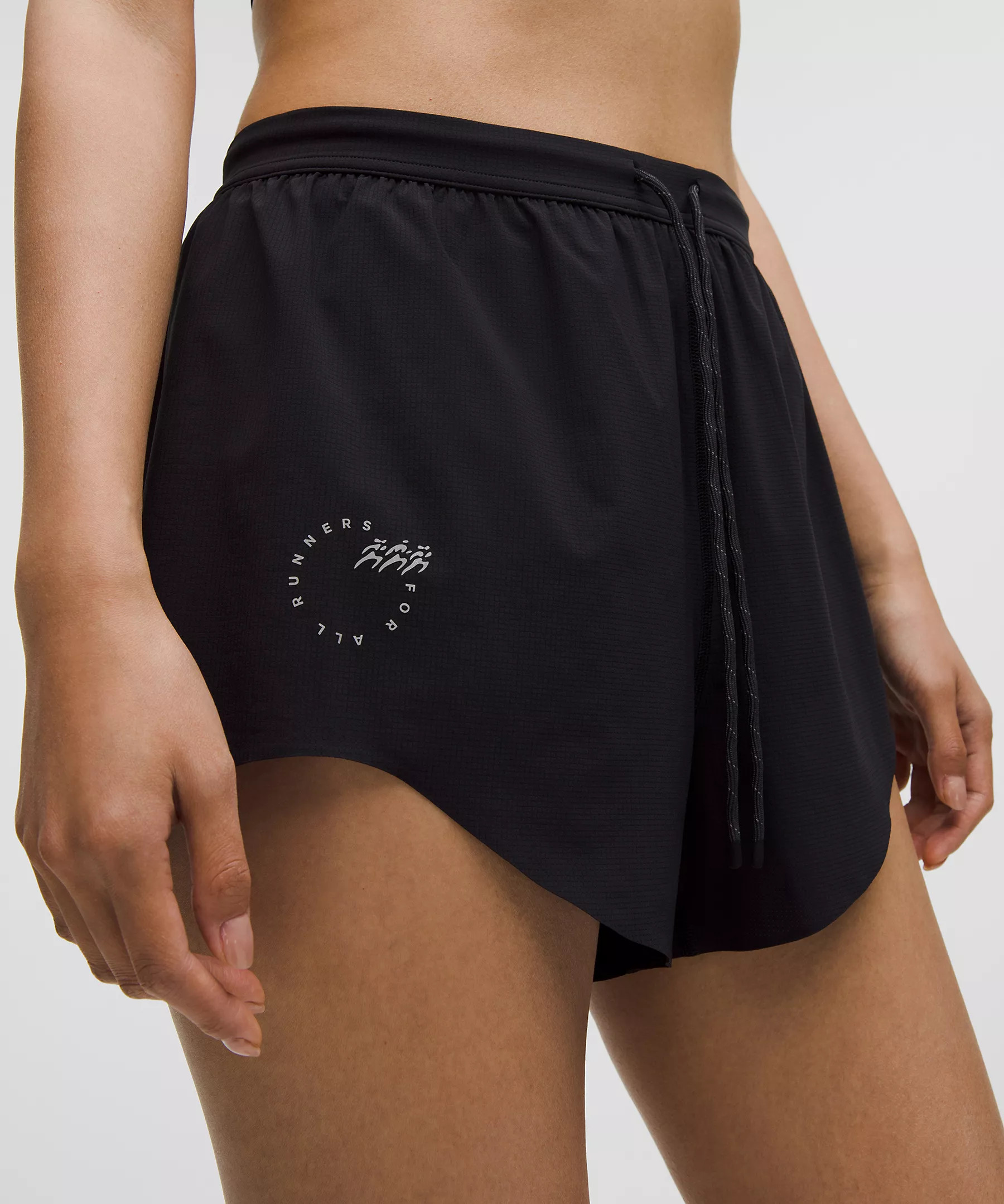 Mile Maker Run Crew Graphic Woven High-Rise Short 3" | Lululemon (US)