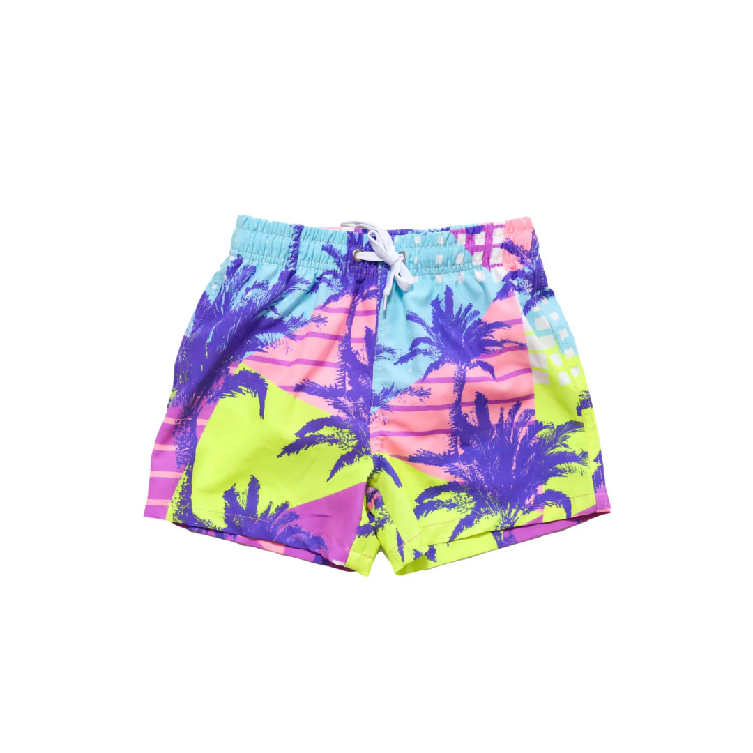 Goodtime Palms Trunks | Blueberry Bay Swimwear
