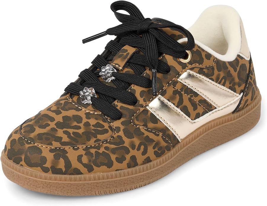 The Children's Place Girls Girls' Casual Lace Up Low Top Sneakers | Amazon (US)