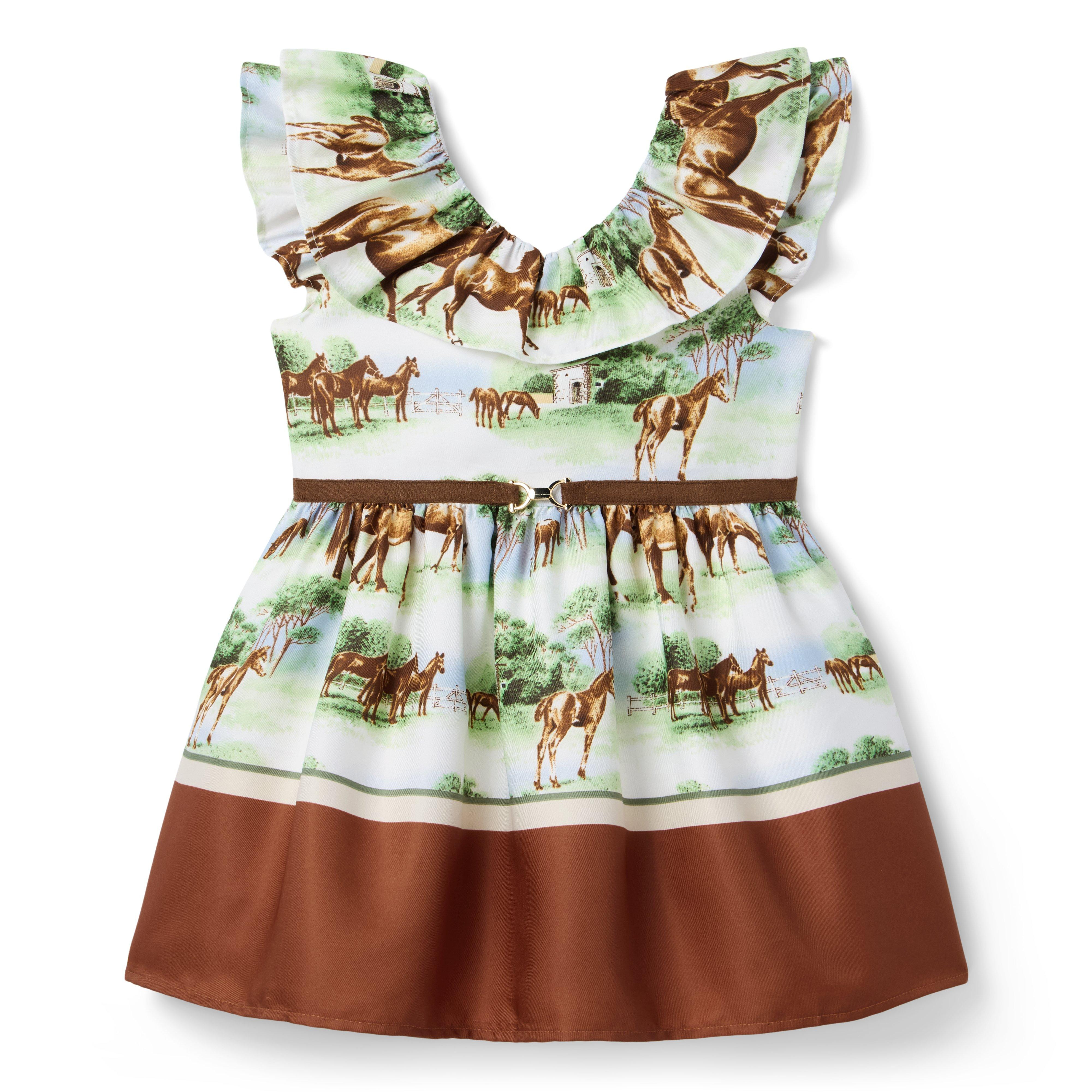 Janie and Jack | The Frontrunner Dress - White / 6-12m | Janie and Jack