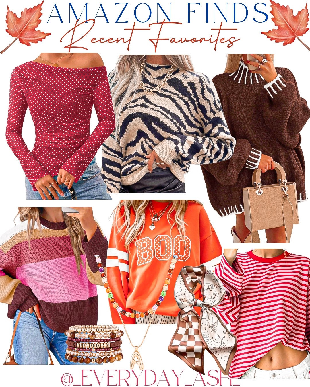 Amazon // recent favorites 🍁🍂

Amazon fashion, fall fashion, fall outfits, Halloween sweatshirt, Amazon accessories

#LTKootd #LTKgrwm #LTKSeasonal