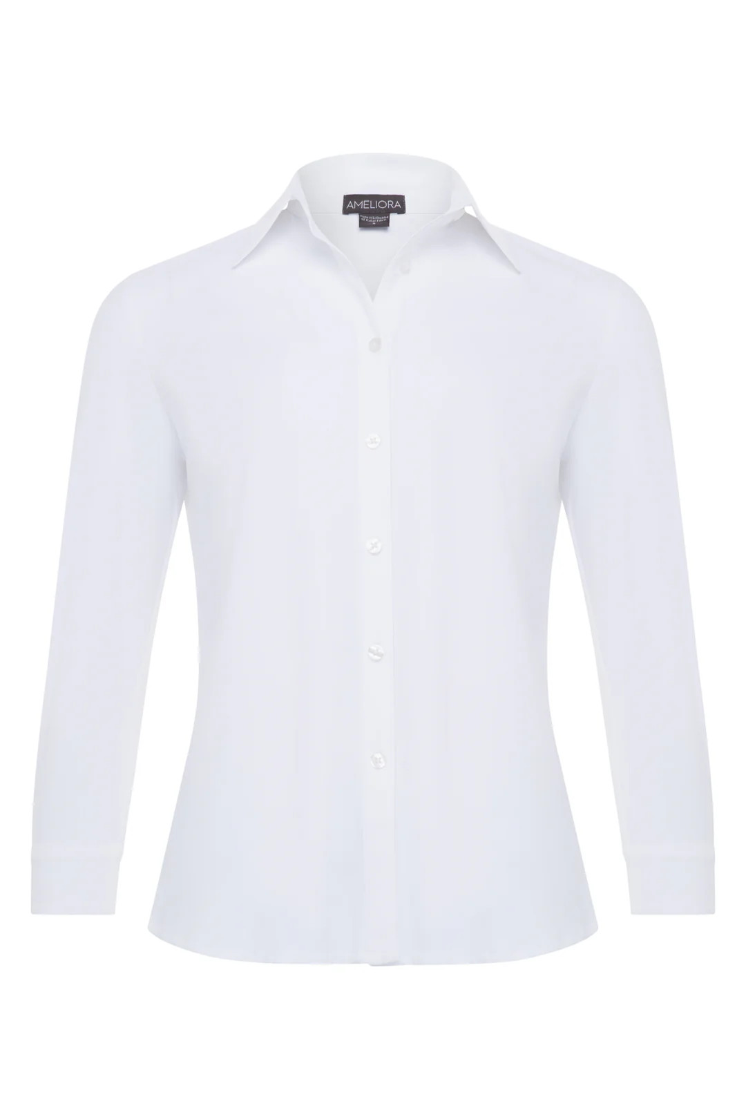 The Diane - 3/4 Sleeve Button Up | Ameliora