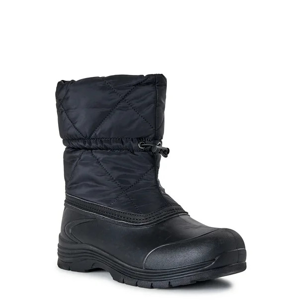 Time and Tru Women’s Quilted Winter Boots - Walmart.com | Walmart (US)