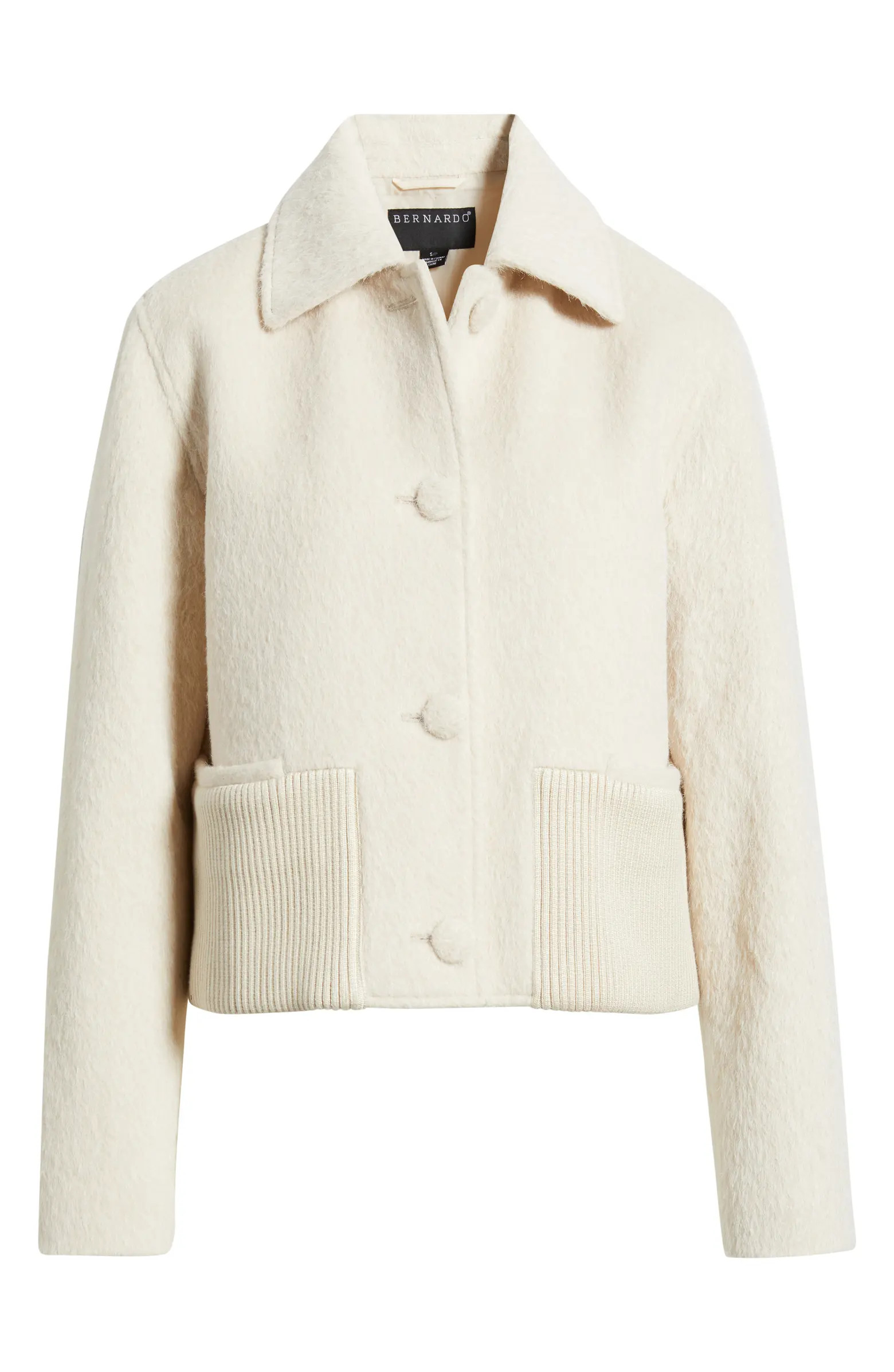 Bernardo Brushed Short Jacket | Nordstrom | Nordstrom