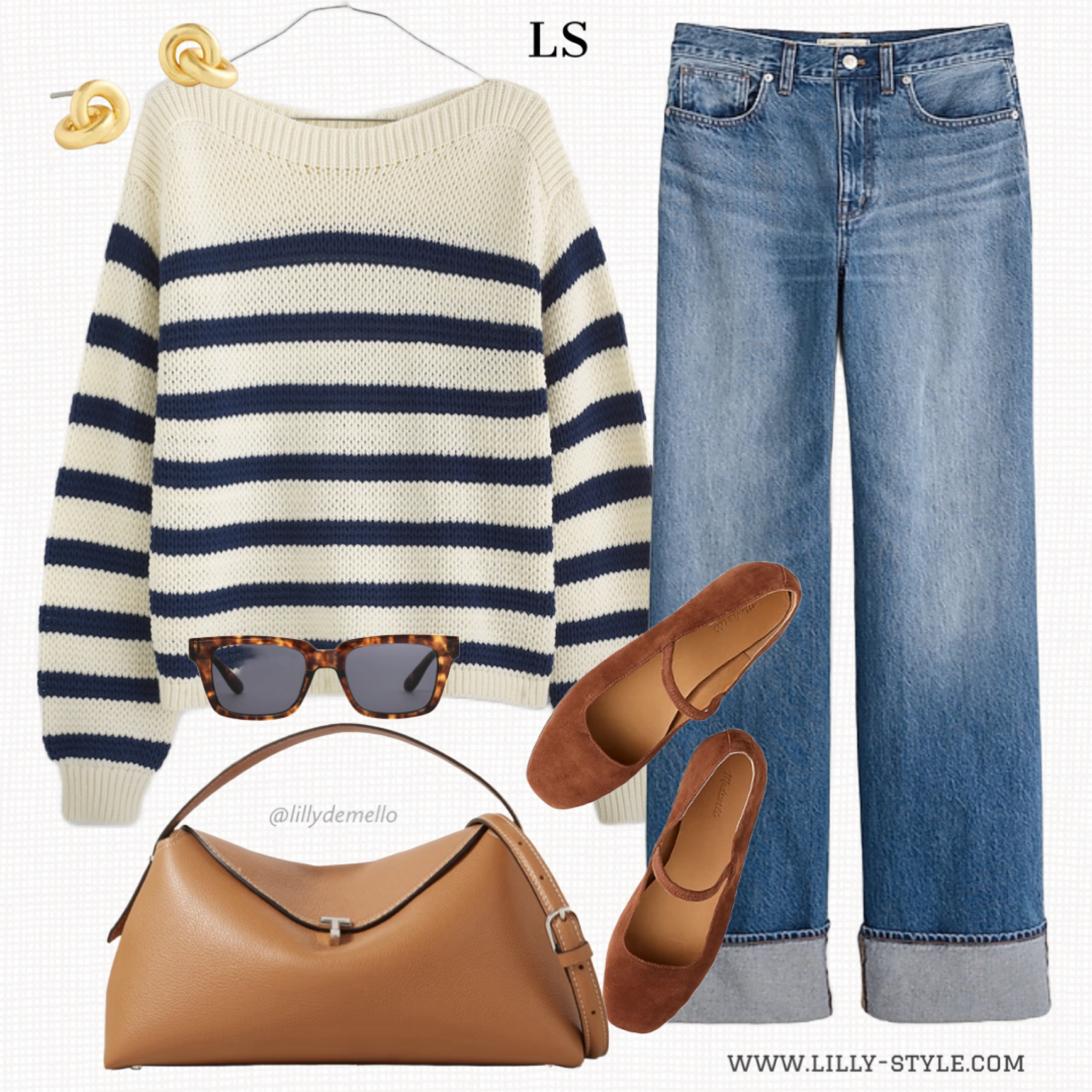 Ordered these cuffed jeans. Finally a more affordable option compared to similar $$ of this style jeans.  Everything about this chic outfit is 🤌🏼


#LTKShoeCrush #LTKStyleTip #LTKItBag