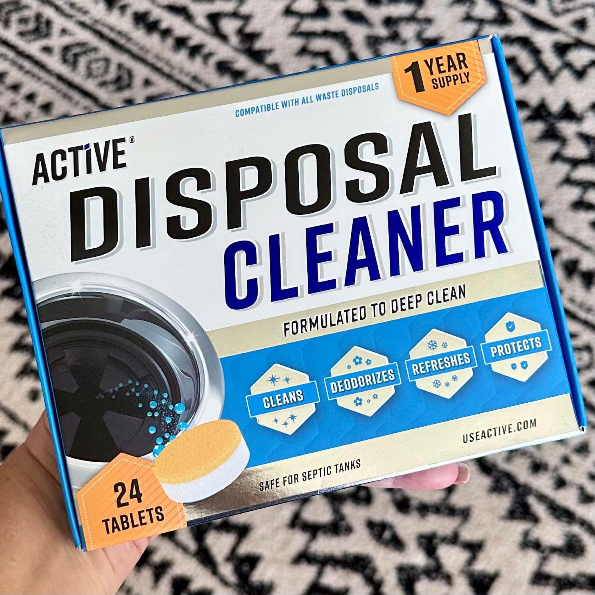 Stacking code on the Active Disposal Cleaner Lightning Deal that's going fast ⬇️! LOVE these for keeping the garbage disposal clean and odor free! (#ad)

#LTKfindsunder50 #LTKsalealert #LTKhome