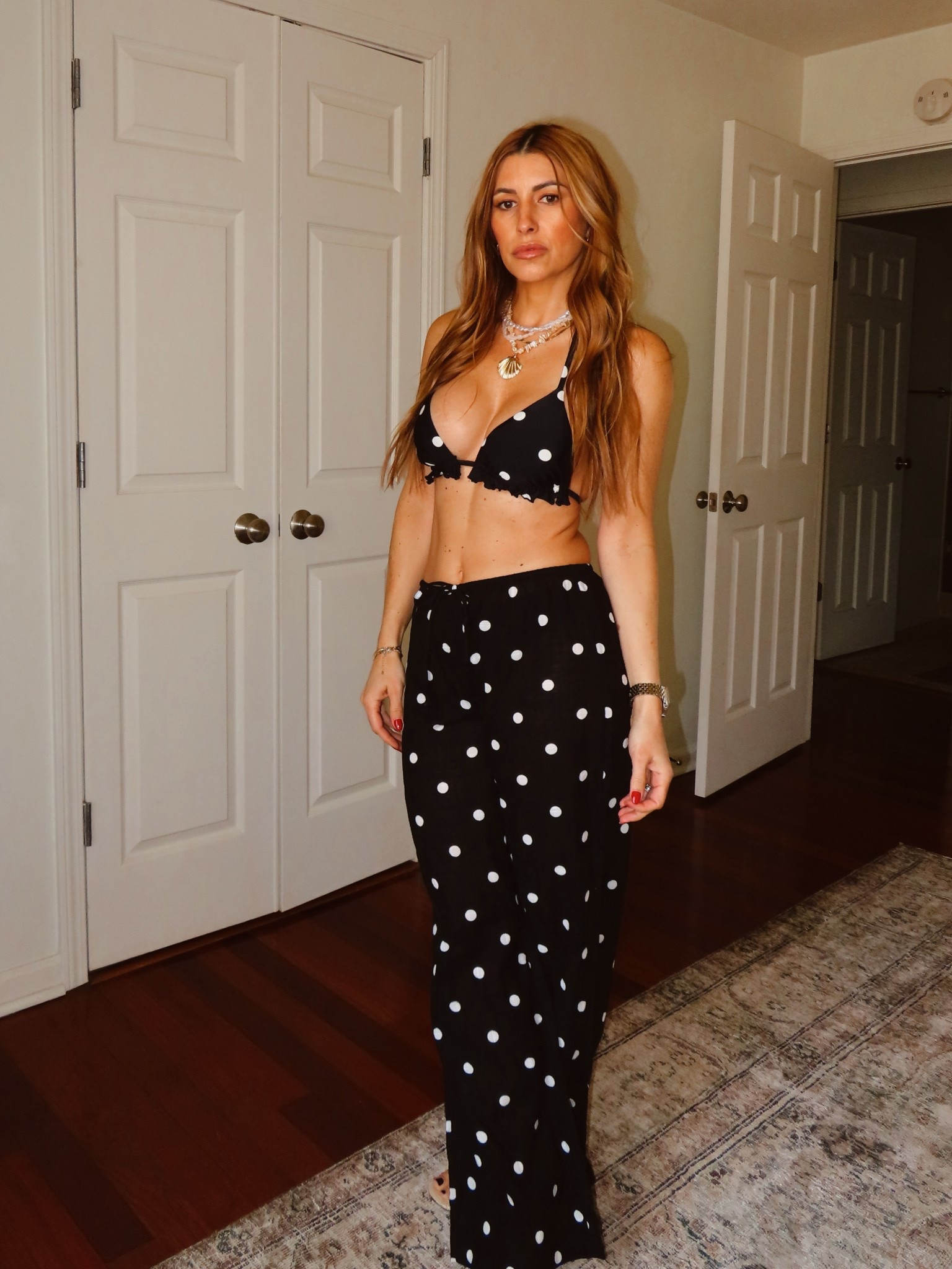 Polka dot swim from target

#LTKPetite #LTKspring #LTKSwim