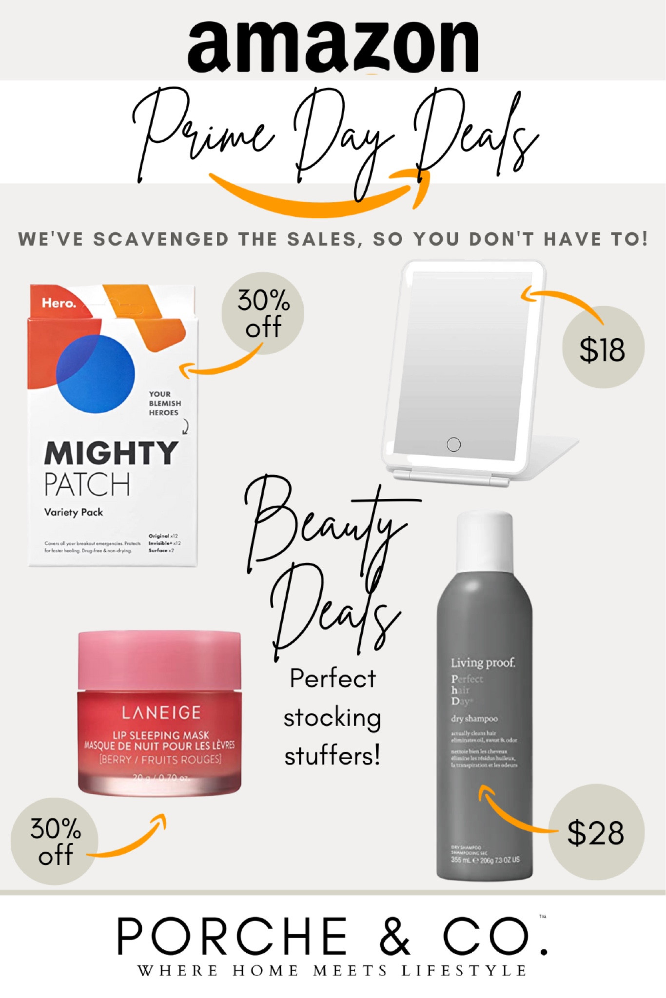 Prime day deals, beauty deals, stocking stuffers, living proof, mighty patch, sleep lip mask #amazonprime #primedaydeals 

#LTKunder50 #LTKbeauty #LTKsalealert