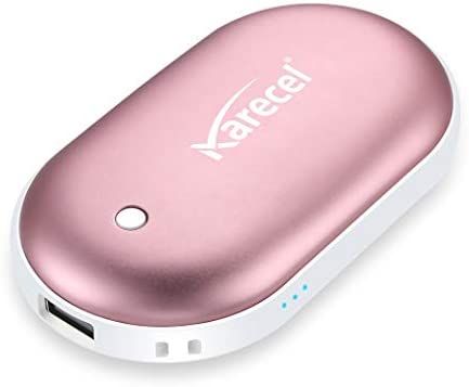 Karecel Rechargeable Hand Warmers, Electric Hand Warmer 5200mAh Powerbank Reusable Handwarmers, P... | Amazon (US)