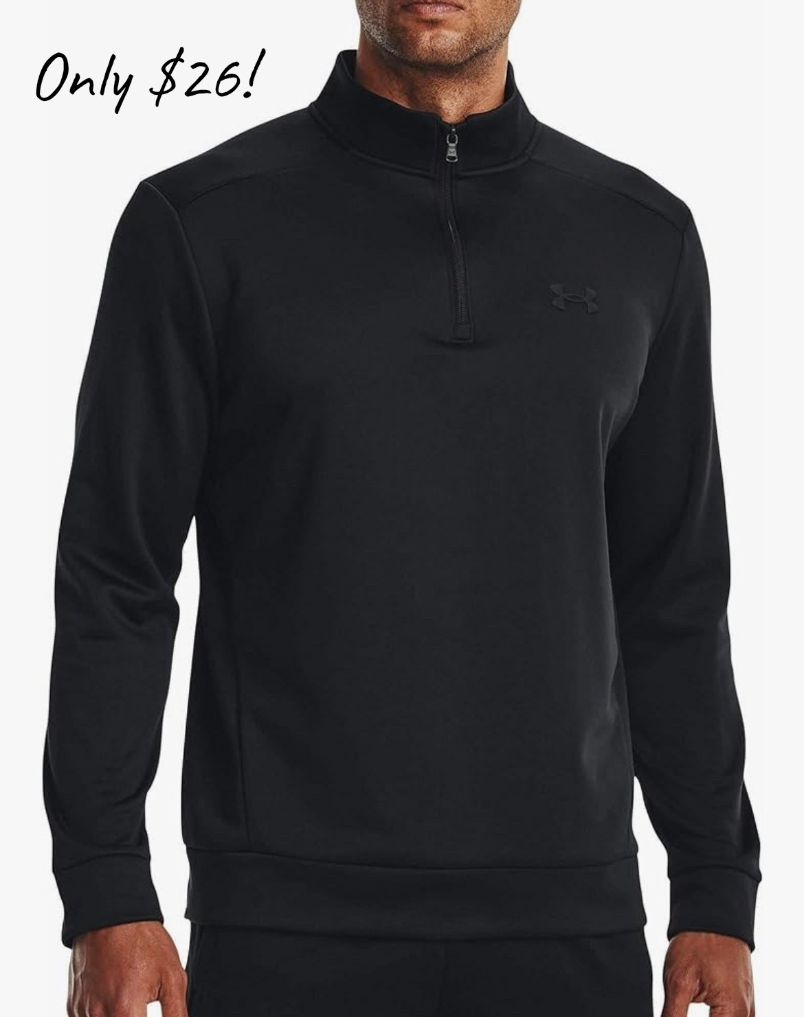 Another incredibly rare deal that I wanted to share today! Amazon has the Under Armour Men's Armourfleece 1/4 Zip down to only $26 today in all sizes in Black. Normally $60, this is the best deal I’ve seen on this in a couple years! My husband has a couple of these and loves them - definitely recommend. 

#LTKMens #LTKActive #LTKSaleAlert