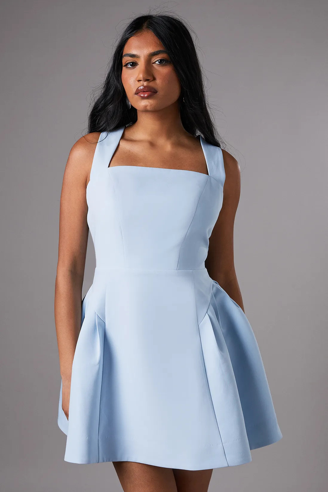 Dresses | Petite Bow Back Mini Dress | Coast | Debenhams UK