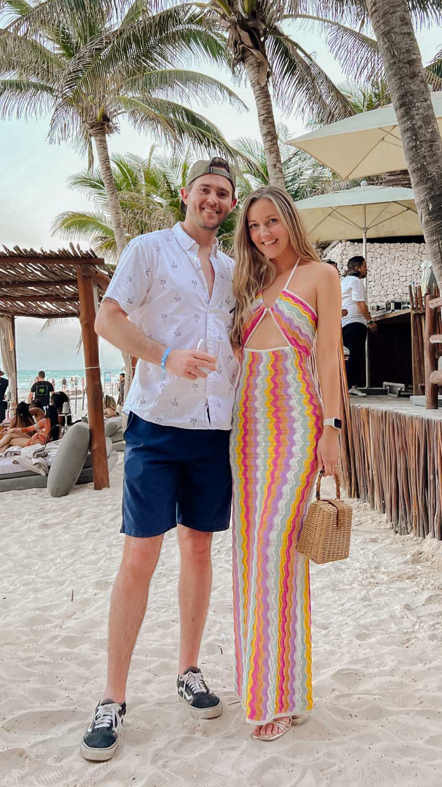 The summer dress ❤️🧡 Wore this crochet knit striped maxi in Tulum Mexico for vacay. Love wearing colorful pieces for travel! 

#LTKtravel #LTKstyletip #LTKswim