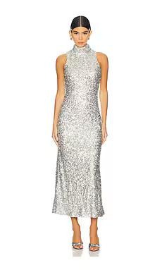 SIMONMILLER Sculpty Sleeveless Sequin Dress in Iridescent from Revolve.com | Revolve Clothing (Global)