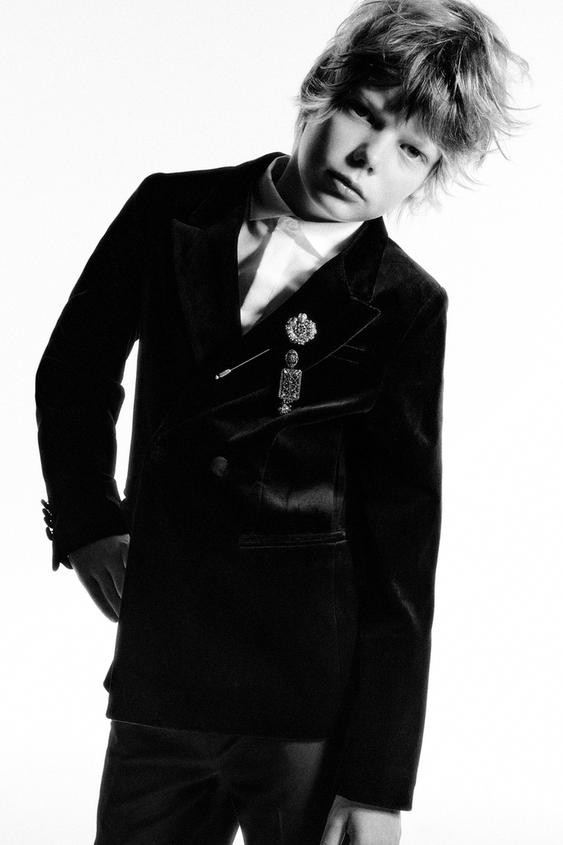 VELVET SUIT BLAZER | Zara US