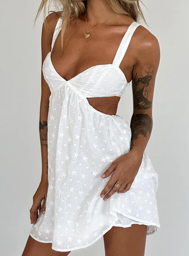 Khalia Mini Dress White | Princess Polly US