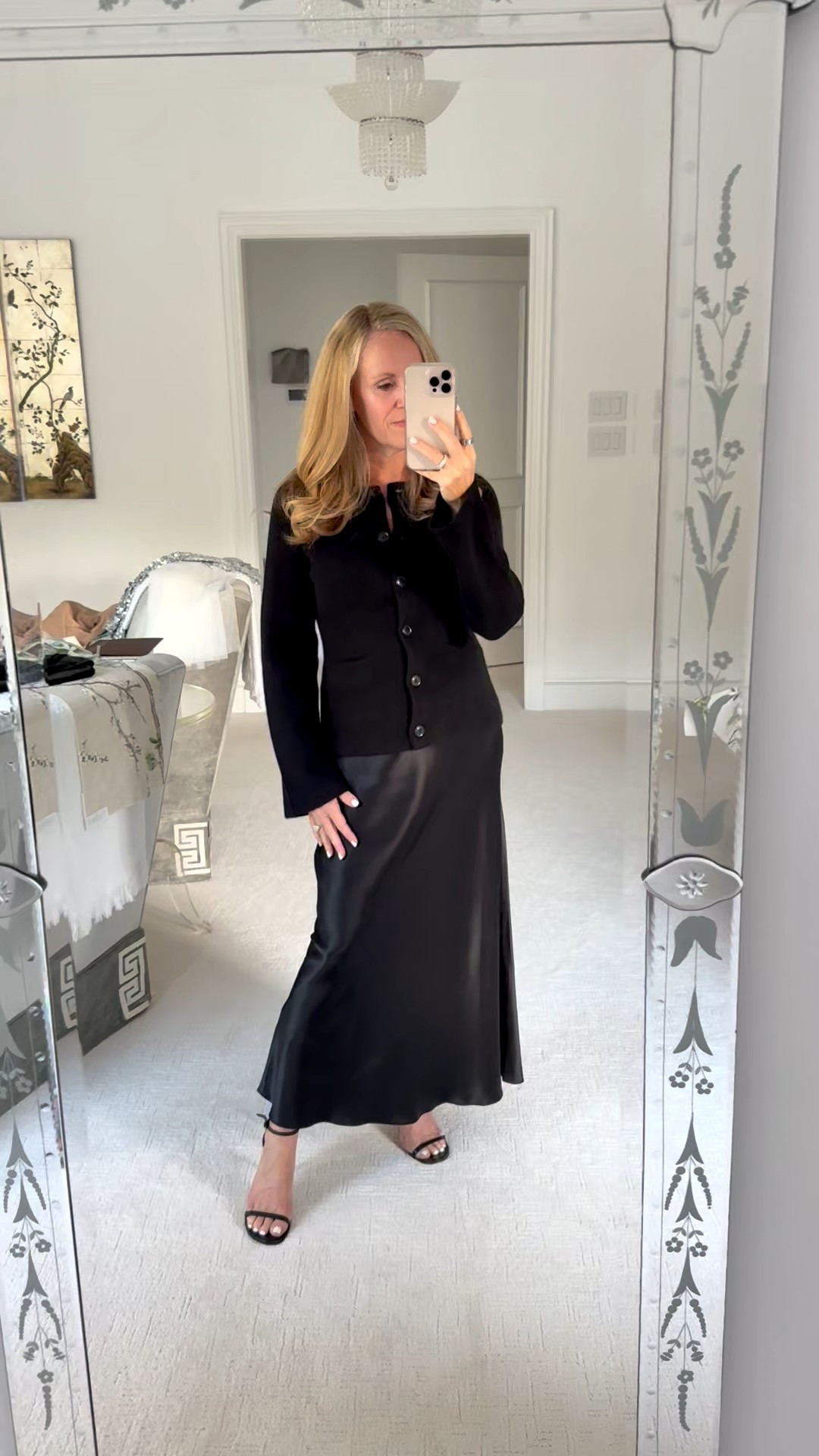 Luxe Cashmere and Silk Look from @onequince #QuincePartner

Love this cashmere cardigan sweater that fits like a lady jacket with a beautiful sleeve paired with a silk maxi skirt 

I’ve linked other cashmere sweaters here as well 

#LTKHoliday #LTKGiftGuide #LTKOver40