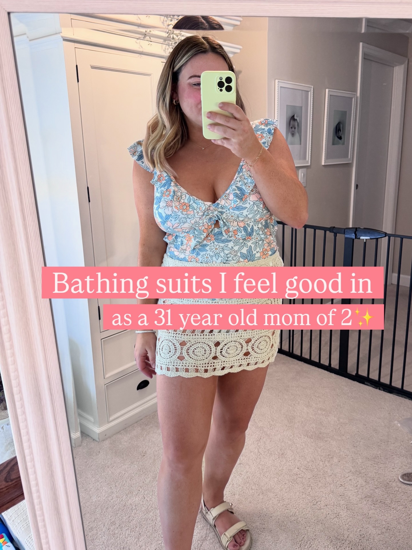 Postpartum and chasing baby approved ☑️

#momoutfits #postpartumapproved #momootd #postpartumbody #momswimwear