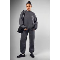 Womens Dsgn Studio Double Pocket Oversized Tracksuit - Grey - Xs | boohoo (US & Canada)
