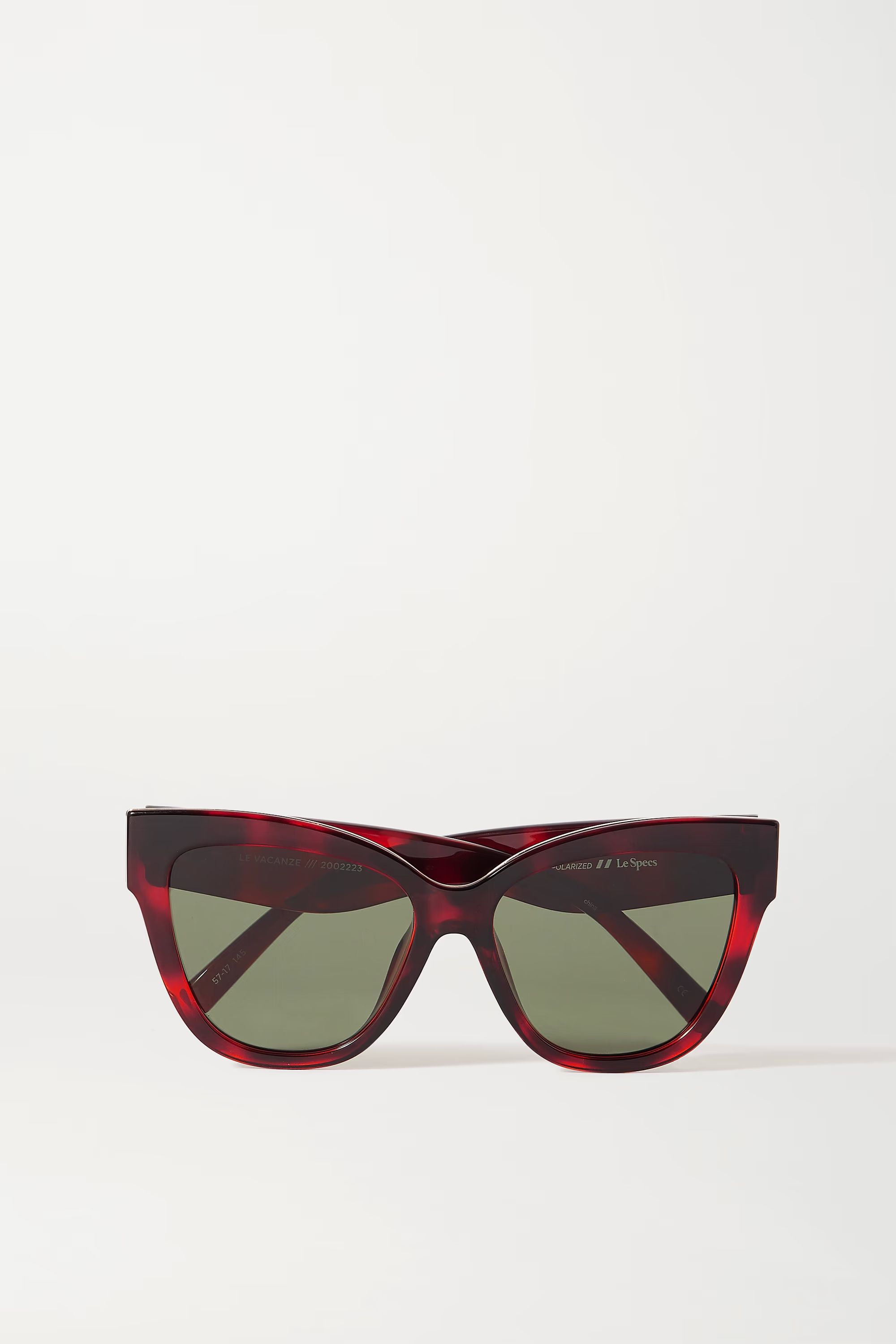 Le Vacanze oversized cat-eye tortoiseshell acetate sunglasses | NET-A-PORTER (US)