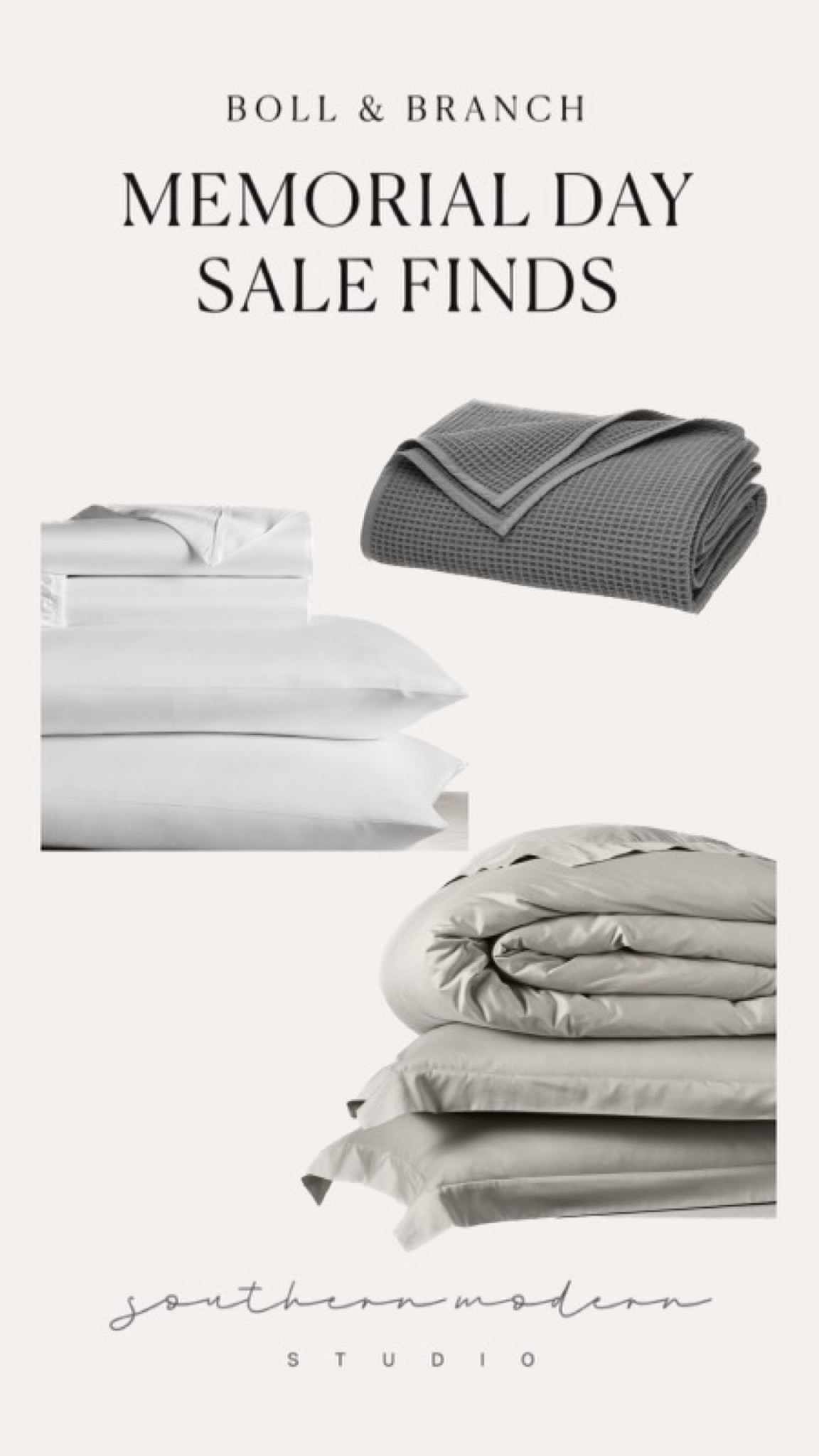 Trust me, Boll & Branch bedding is worth the investment. It feels like freshly washed hotel sheets every night from the comfort of your own bed. They’re having 20% off bundles for Memorial Day!

#LTKGiftGuide #LTKFind #LTKhome