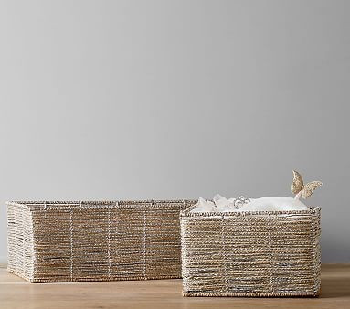 Silver Rope Storage | Pottery Barn Kids