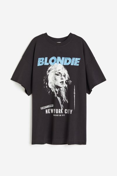 Long Printed T-shirt | H&M (US + CA)
