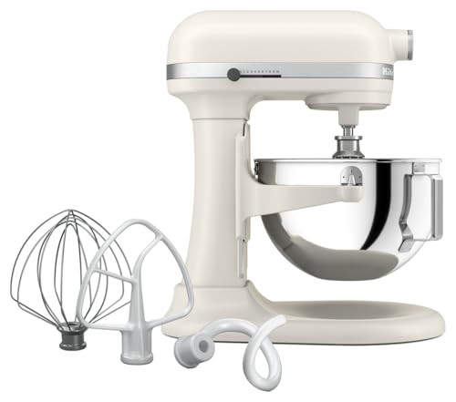 KitchenAid 5.5 Quart Bowl-Lift Stand Mixer with 11 Speeds, KSM55SXXX, Porcelain White | Amazon (US)