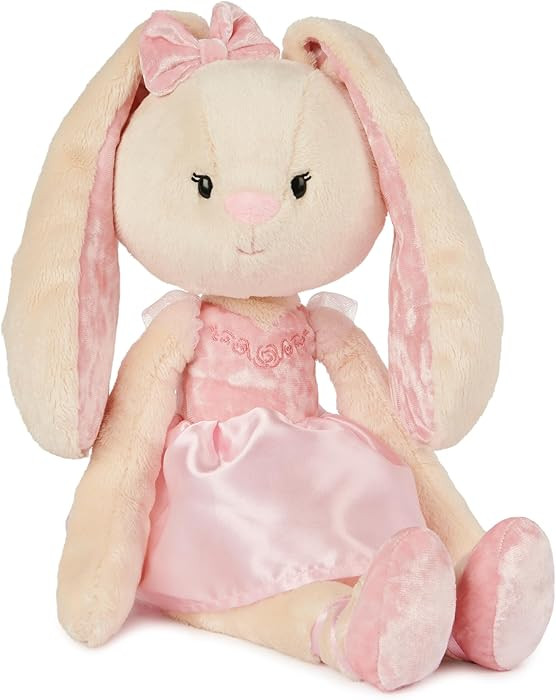 GUND Take-Along Friends Plush, Curtsy Ballerina Bunny, Bunny Stuffed Animal for Ages 1 and Up, Pi... | Amazon (US)
