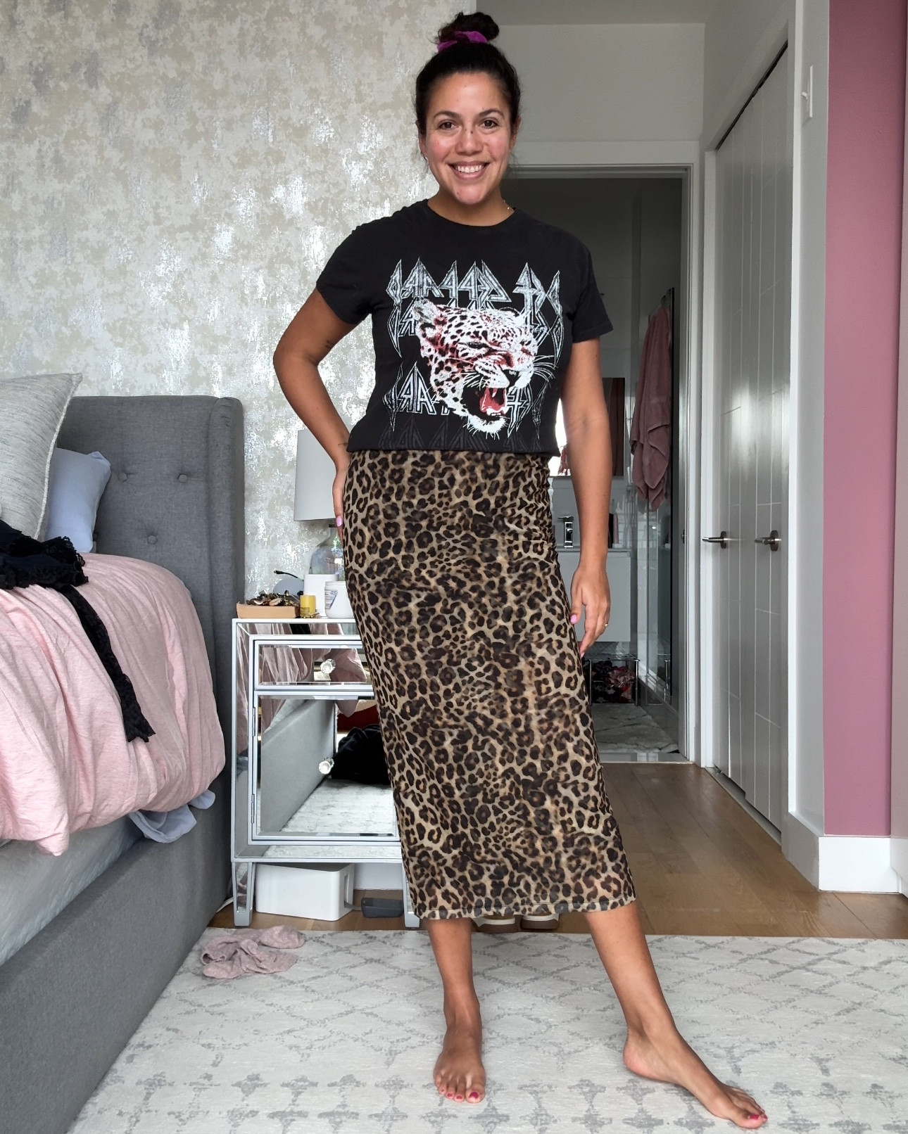 It’s a weekend of themed outfits, from casual to spooky to glam, all for a birthday in New Orleans. I just need to decide on my Saturday night outfit! I’m leaning number three, but I brought all 3 with me just in case…

Shop these looks in my LTK shop (including sizing tips) - it’s in my profile 🔗 

Look 1: Ronny Kobo leopard skirt (size L, TTS and stretchy), graphic tee is old but I linked similar

Look 2: Ronny Kobo lace shirt (size XL, runs small), ASOS satin skirt (size L, TTS), Abercrombie vegan leather skirt (size L, TTS), Stuart Weitzman boots (size 11, TTS)

Look 3: Ienna for MacDuggal floral dress (size 12, TTS)

Look 4: AKNVAS sequin dress (size 10, runs small)

Look 5: Reformation lace dress (size 12, TTS)

Look 6: Badgley Mischka floral jumpsuit (size 10L, TTS)

Look 7: For Love and Lemons sequin mini dress (size XL, runs small and very short)

Look 8: Very old jumpsuit, I don’t know by whom!

Look 9: Marisa Webb yellow mini dress, size 10 (TTS)

Look 10: pink set from Amazon, size L (TTS) ; sparkly top also from amazon and it’s one size 

#vacationoutfits #birthdayparty #springfashion #neworleans