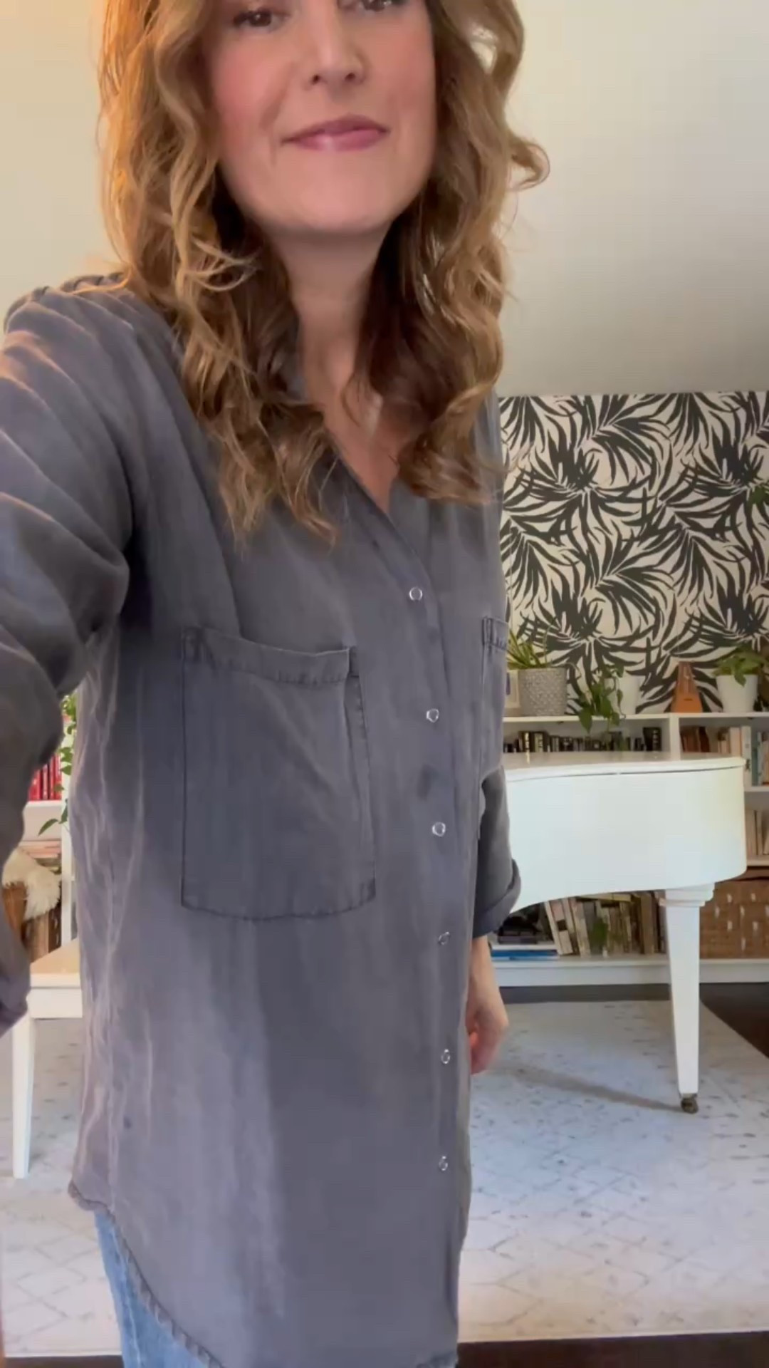 Fall uniform with my go to- kut  from the kloth denim.  Add leopard birks for a little fun and a slouchy sweater when you can’t tell if it’s hot or cold.  ✌️

#LTKShoeCrush #LTKFindsUnder50 #LTKOver40