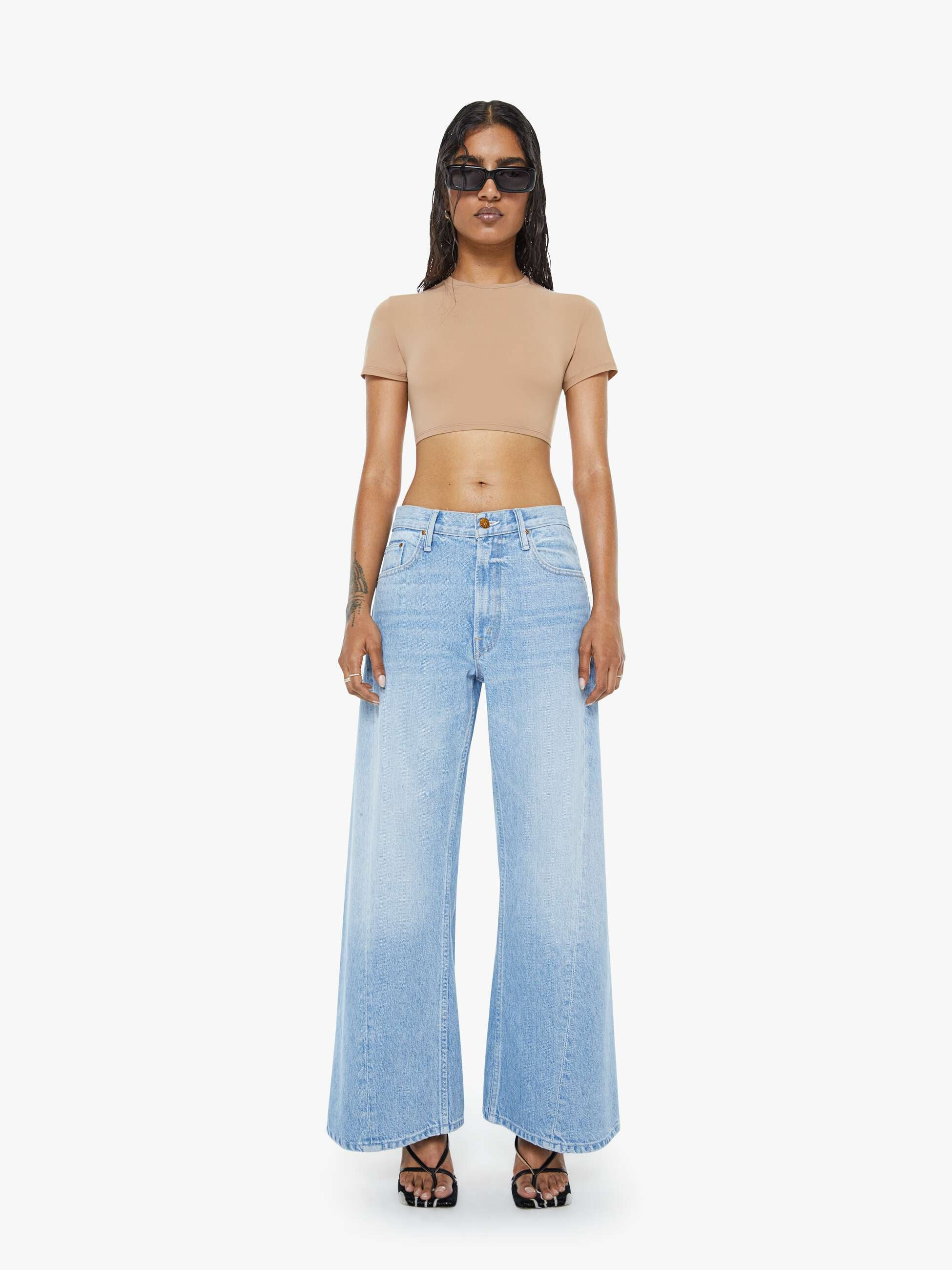 PETITES The Lil Lemon Twist Sneak - Munchies | Mother Denim