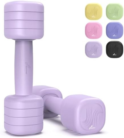 Adjustable Dumbbell Set of 2: Sportneer 4 in 1 Free Weights Dumbbells Set for Women, Hand Weights... | Amazon (US)