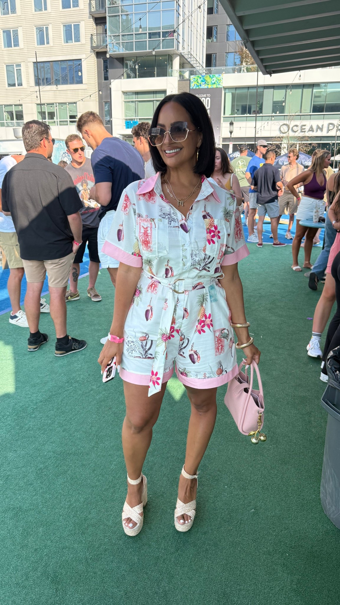 The cutest little summer romper for a Sunday funday or to wear on vacation. 💖 

Fits true to size and I’m in a M

over 40, millennial, petite, petite curvy, curvy, size 8, midsize, teacher outfit, bag, romper, country concert outfit, wedges 

#LTKStyleTip #LTKOver40 #LTKPetite