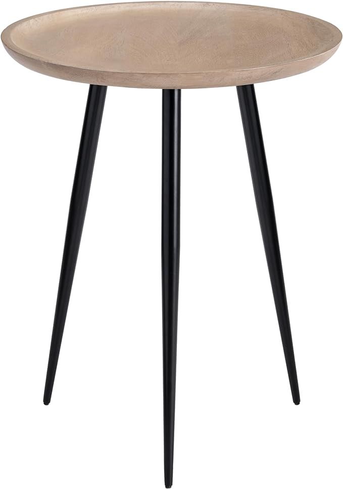 MH London Side Table - Kaya End Table. Exclusively Designed Hand-Crafted Small Nightstand. Solid ... | Amazon (US)