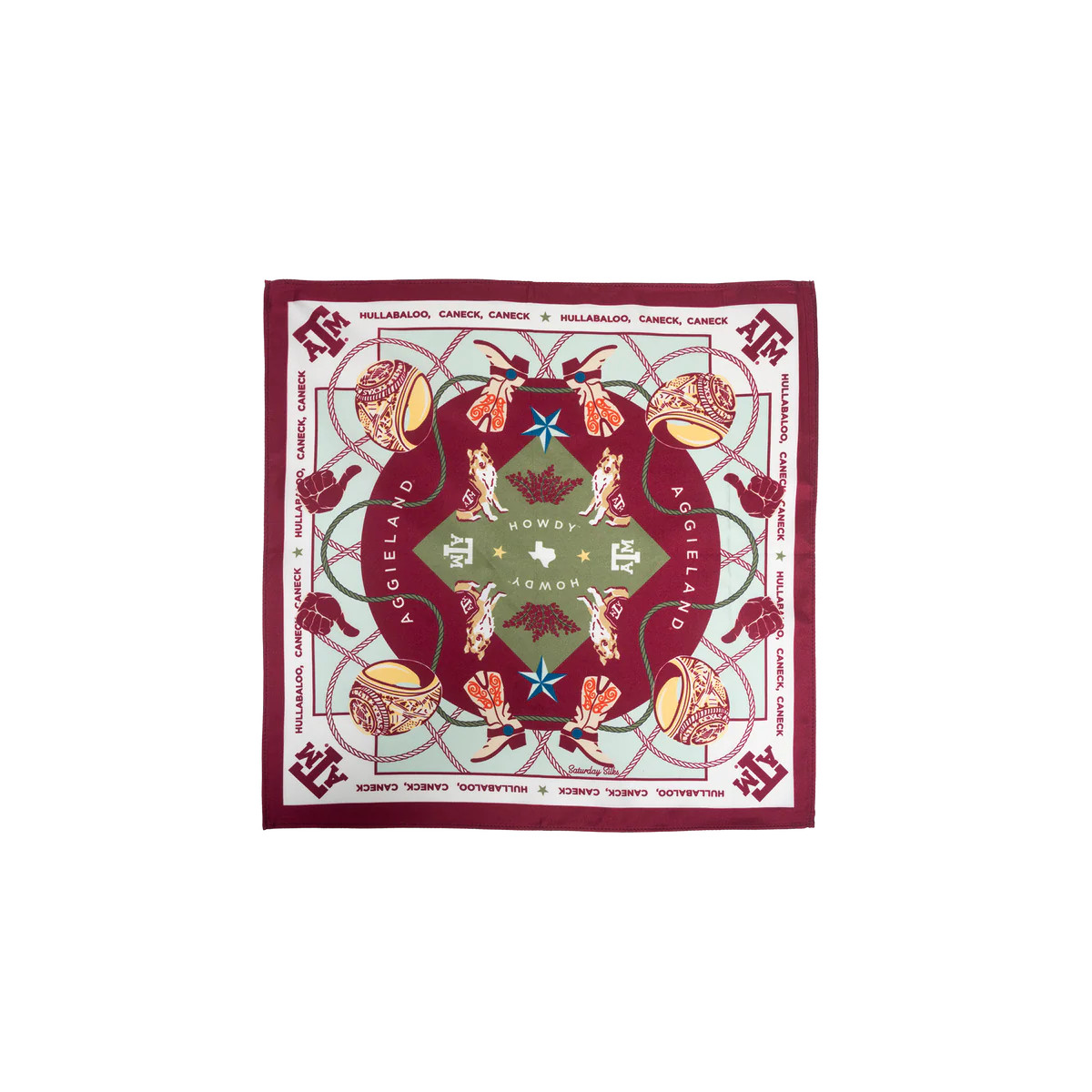 Texas A&M Aggies Pocket Scarf | Saturday Silks