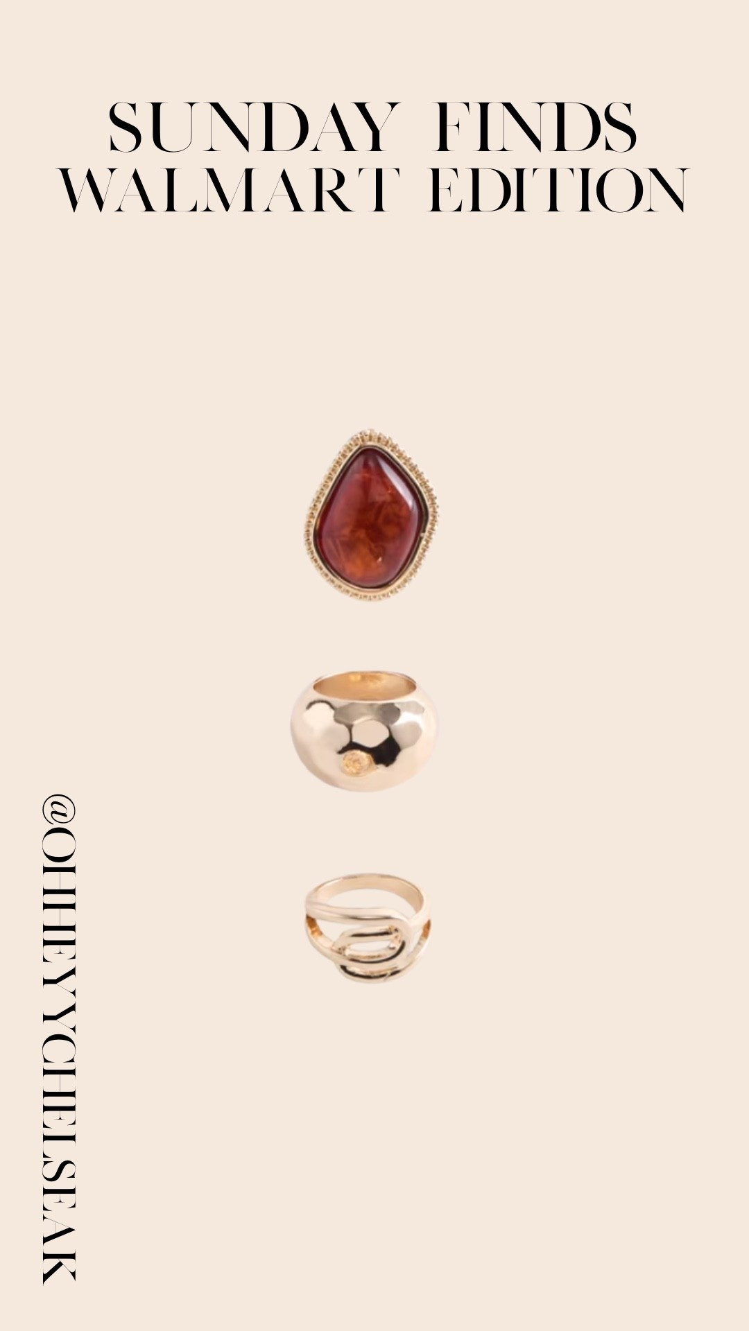 I am loving statement rings right now!