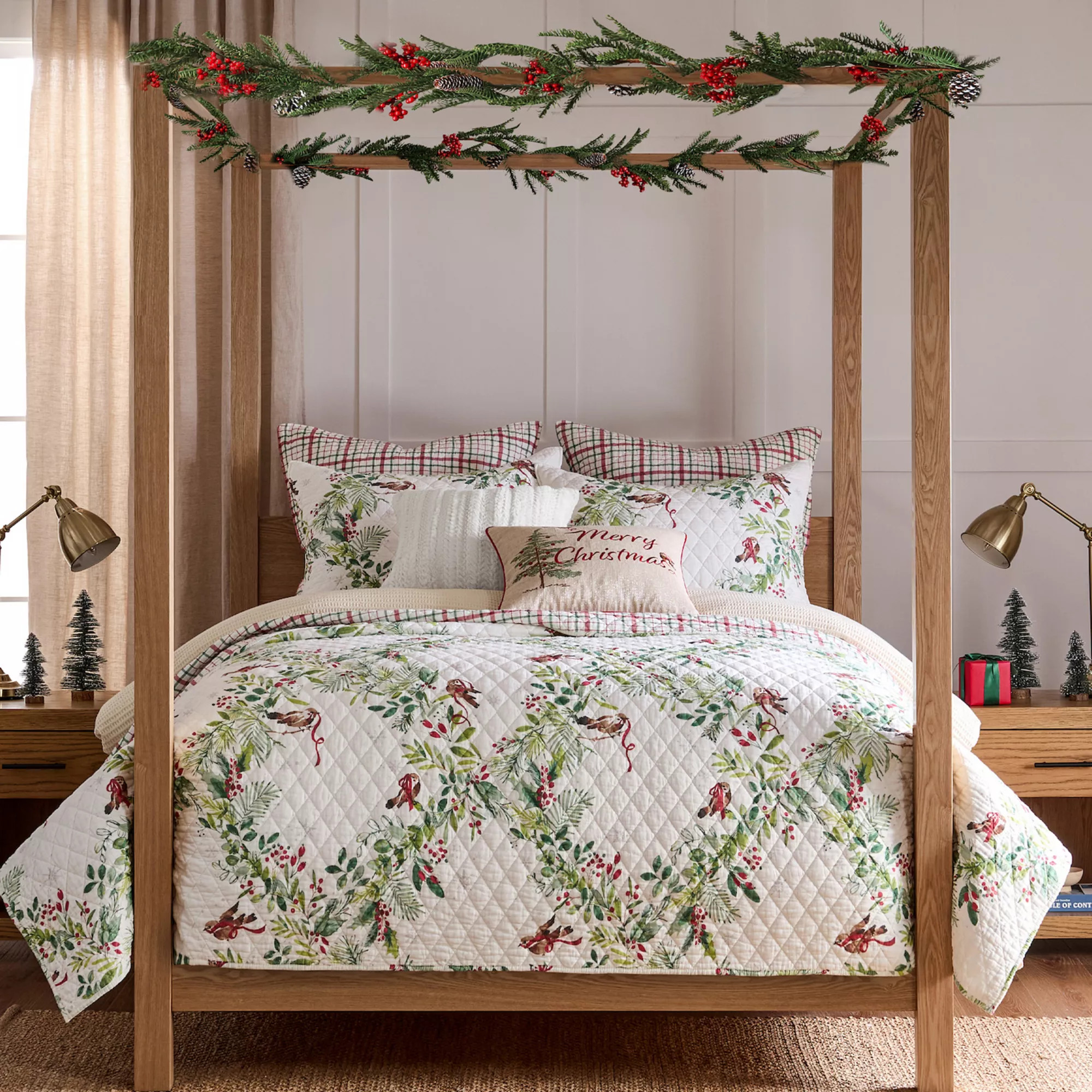 Levtex Home Tinsel Tidings Quilted Holiday Quilt or Standard Sham | Kohl's