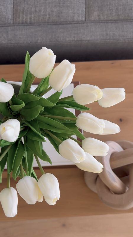 These are the tulips that I shared in my previous slide.  They are so stunning and look so real!  

#LTKhome