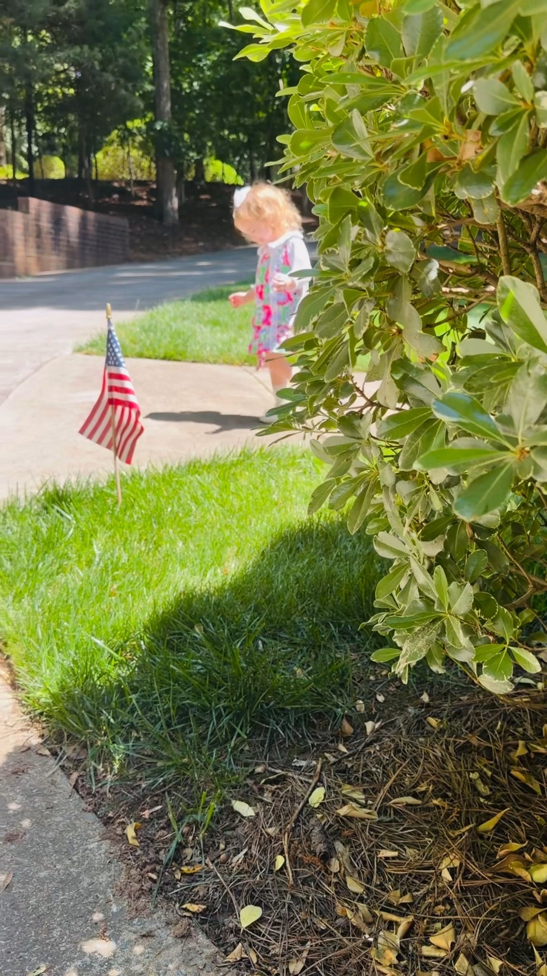 Patriotic Porch Decor + Sweet Girls Outfit 🇺🇸🌸


Red, white & blue front porch moment 🇺🇸✨ Decked out with classic bunting, a chinoiserie door hanger, and the cutest hydrangea flag for that timeless Southern summer look 🌿 Paired with the sweetest little outfit featuring a Lilly-inspired print, Peter Pan collar top, knee socks, and bows for the most darling festive style ❤️

Perfect for Memorial Day, Fourth of July, and all your summer hosting days—this setup makes your entry feel so welcoming and put together!

patriotic porch decor, 4th of july decorations, front porch styling, chinoiserie decor, hydrangea flag, southern home style, summer porch decor, preppy kids outfits, toddler girl outfit, classic kids style 🇺🇸💕

#LTKKids #LTKHome #LTKmomlife