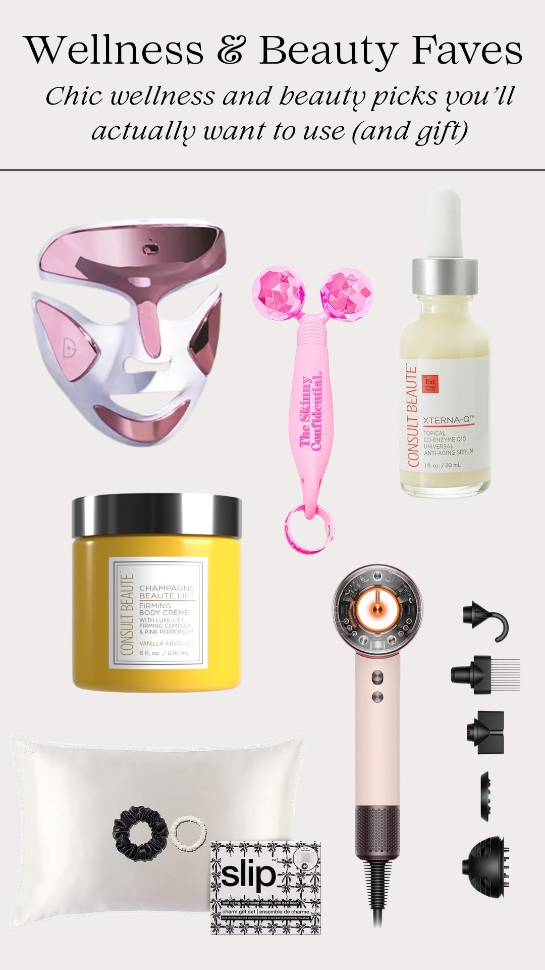 Chic wellness and beauty picks you’ll actually want to use (and gift)

#LTKGiftGuide #LTKselfcare #LTKHoliday