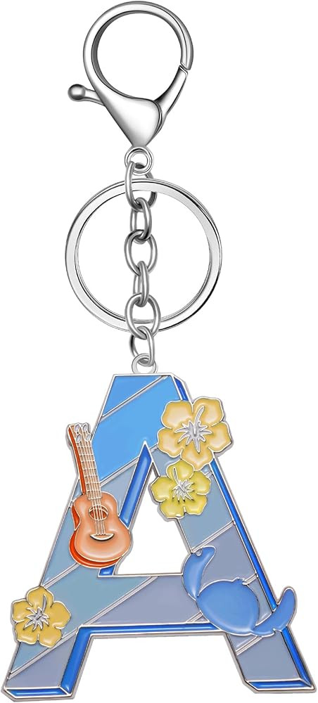 Cute Initial Keychain for Women Bag Charms Purse Charm For Handbags Metal Letter Key chain | Amazon (US)