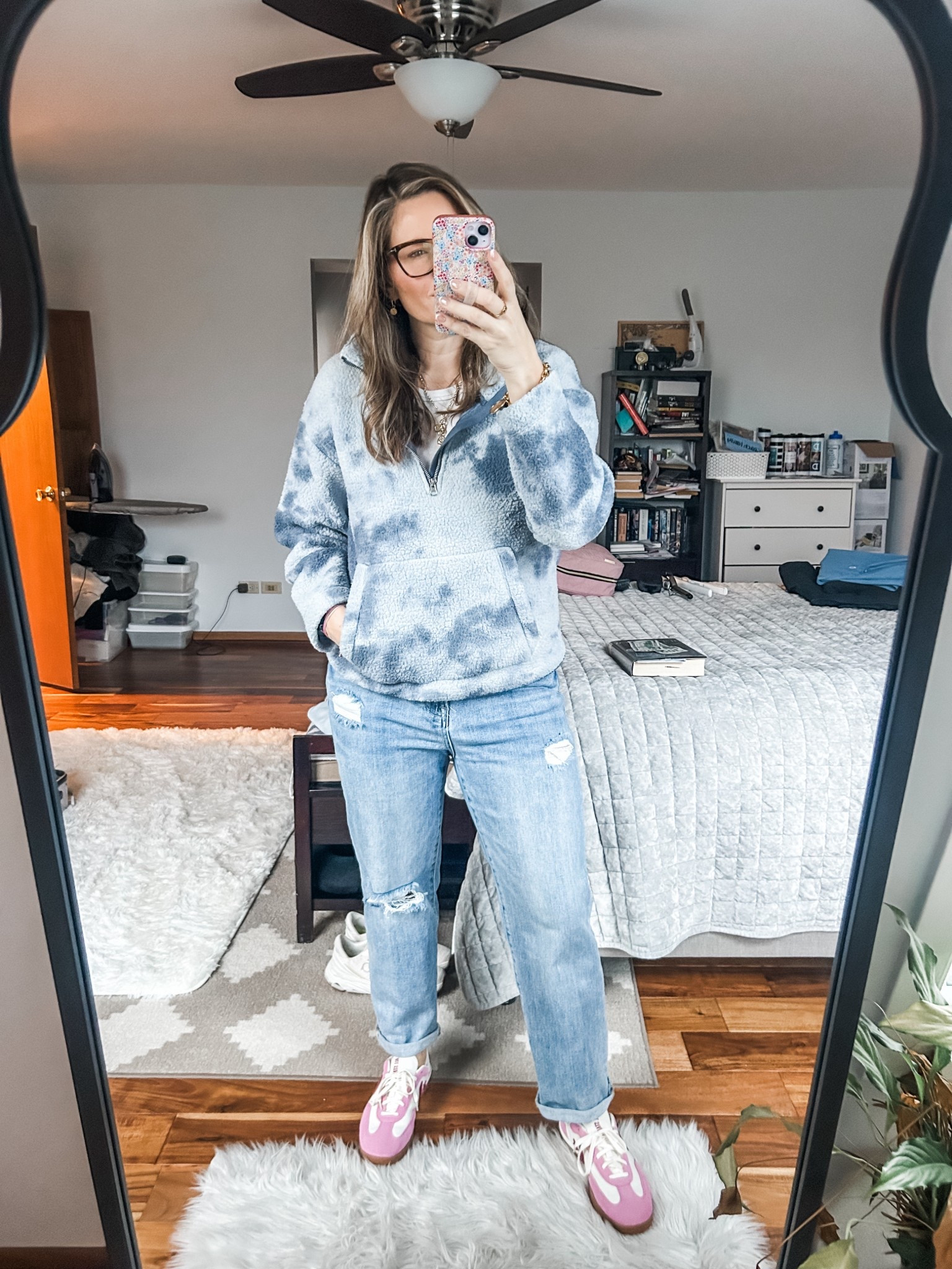 Lost track of how many original outfits I’ve worn this semester so far but this better be the last time I wear anything that resembles a fleece until next school year! 🥶 

#LTKootd #LTKOver40 #LTKMidsize