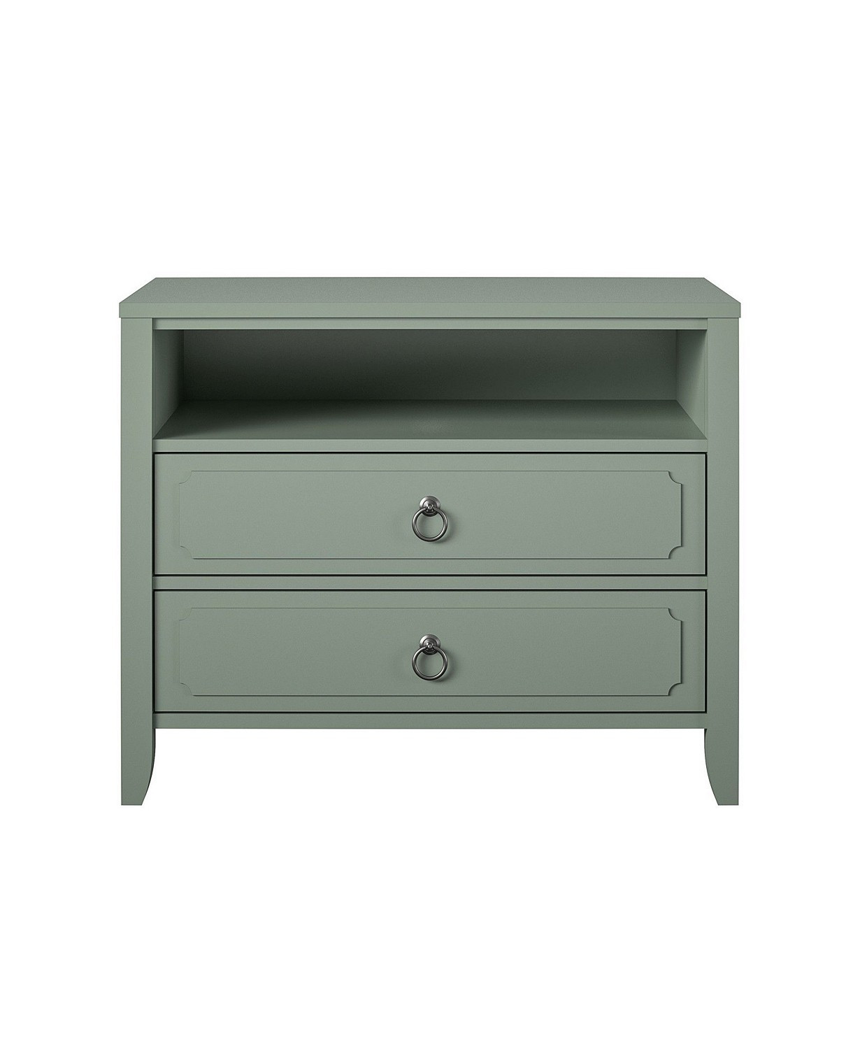 Novogratz Collection Her Majesty 2 Drawer Nightstand & Reviews - Furniture - Macy's | Macys (US)