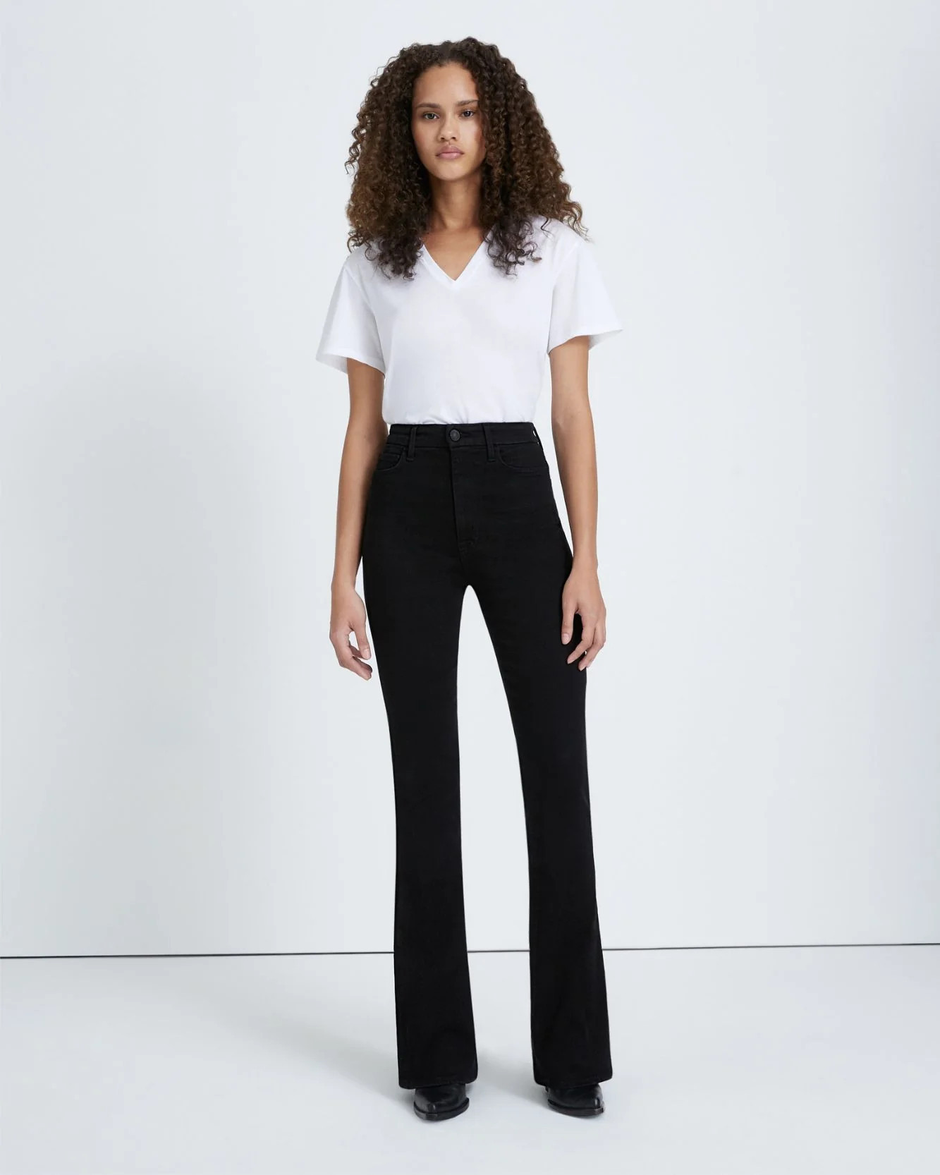 No Filter Ultra High Rise Skinny Bootcut in Orchid | 7 For All Mankind