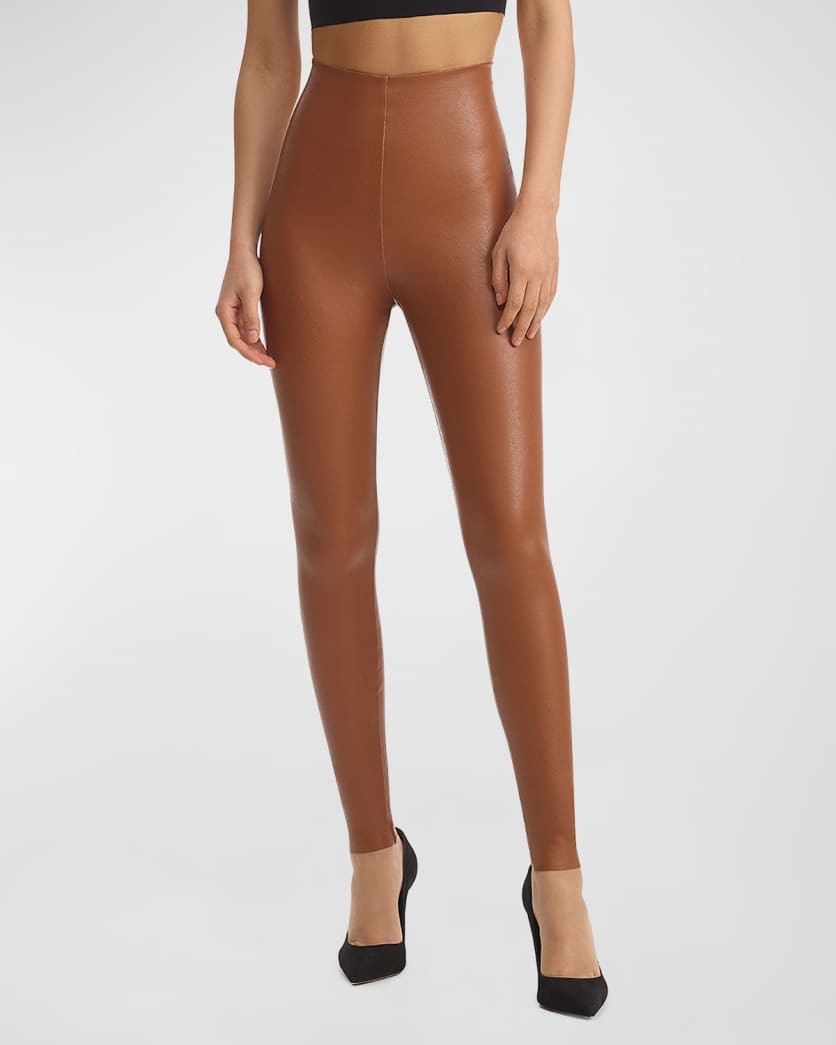 Commando Classic Faux-Leather Leggings | Neiman Marcus