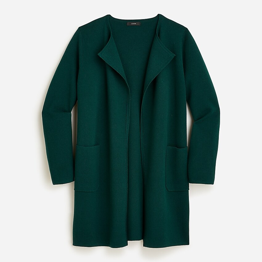 Juliette collarless sweater-blazer | J. Crew US