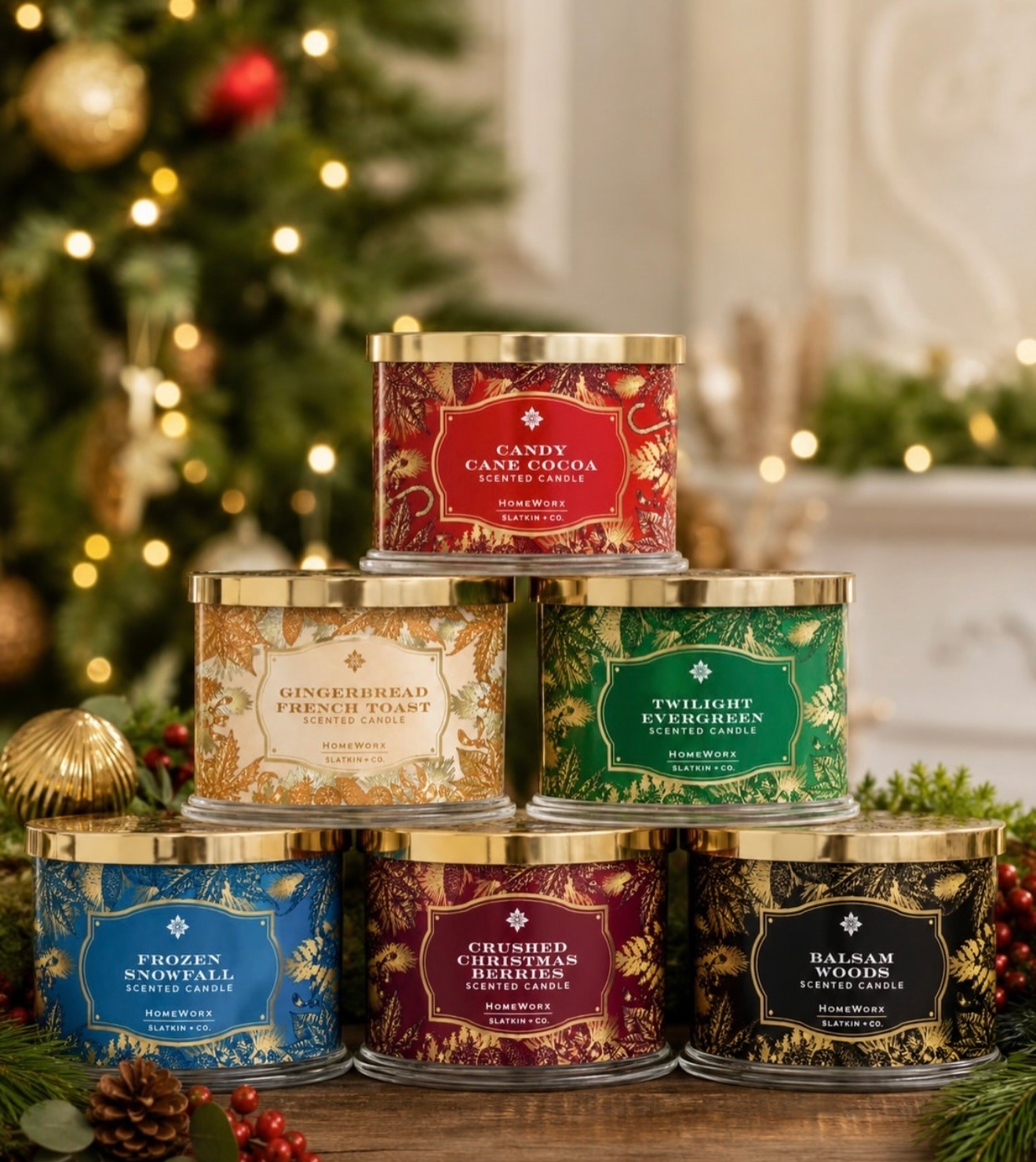 Harry Slatkin’s Candle TSV on @qvc launches tonight but you can get it early!! Shop the link for a set of two delightfully merry candles!