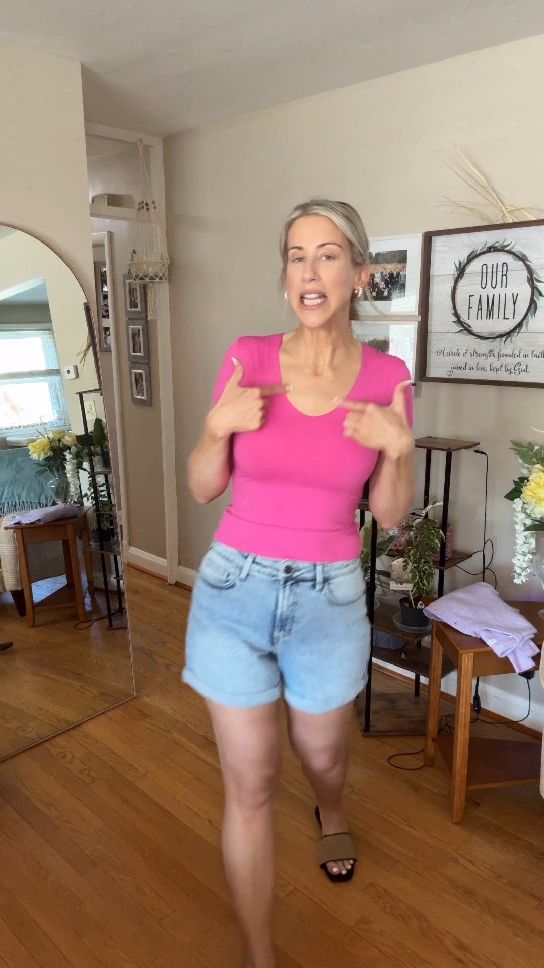The video says it all, but I now owned three of these tops and I absolutely love them! ￼

#LTKOver40 #LTKTall