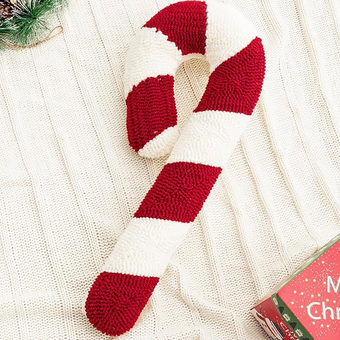 2024 New Christmas Pillows Candy Cane Pillow, Candy Pillows, Christmas Pillows Decorative, Cute F... | Amazon (US)